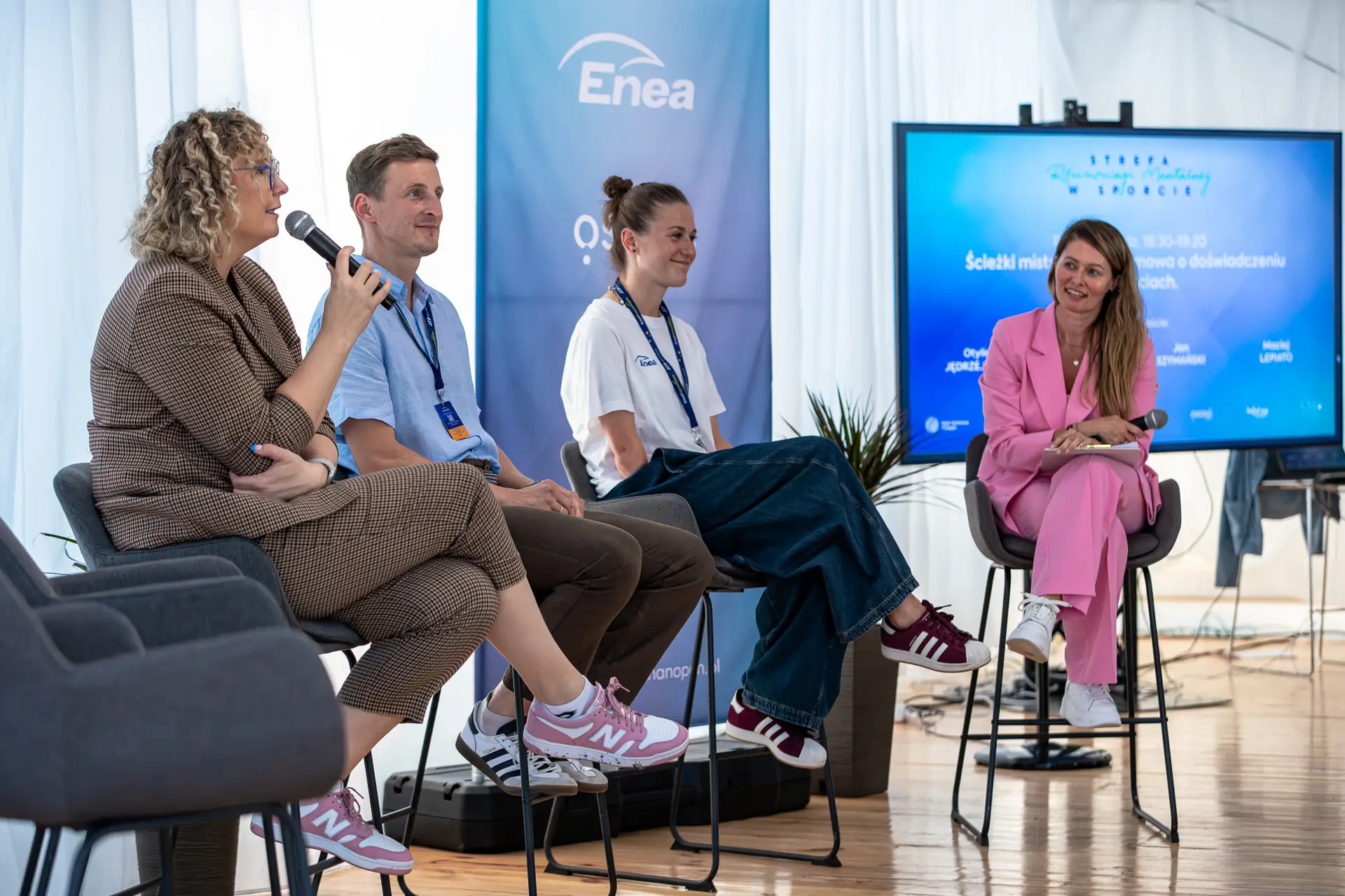 Natalia na konferencji